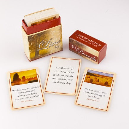 Box Of Blessings-101 Proverbs To Live By