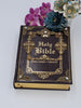 KJV Jeweled Family Bible Large Print ~Brown -Crystals and Pearls