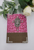 NIV Jeweled Angel & Cross Women's Devotional Bible, Large Print, Chocolate/Orchid