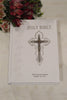 NABRE Jeweled Crystal Large Print Catholic Wedding Bible White