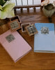 NIV Jeweled Cross Baby Keepsake Bible-Choice of Pink or Blue