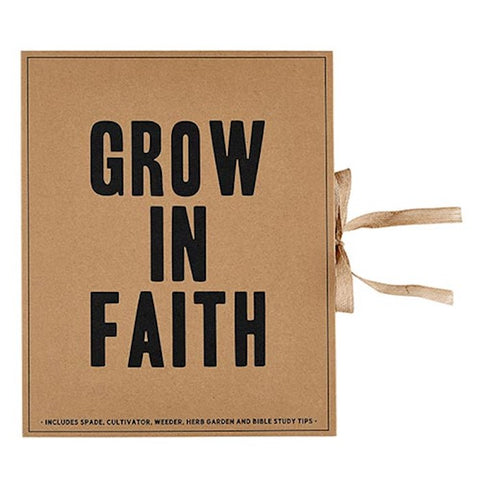 Garden Tool Box Set-Grow In Faith