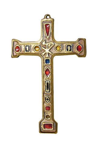 Large Pectoral Bronze Cross "Conquerers" ---------Limited Quantities Available