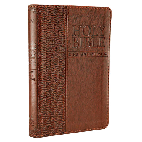 KJV Compact Bible Brown