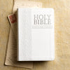 KJV Compact Bible Ivory White