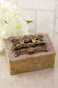Angels of Love Soapstone Box