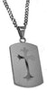 Silver Shield Cross Necklace Isaiah 41:10