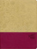 NIV Beautiful Word Bible--soft leather-look, taupe/cranberry LIMITED QUANTITIES AVAILABLE