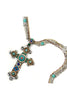 Desert Gypsy Jeweled Cross Pendant