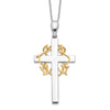 Crown of Thorns~No Greater Love Cross Pendant