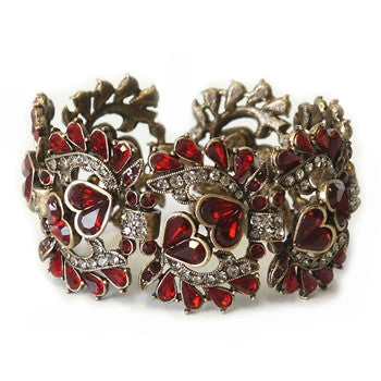 Preponderance Of Pears Bracelet Red