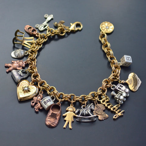 Charm Bracelet-Mother's Little Treasures