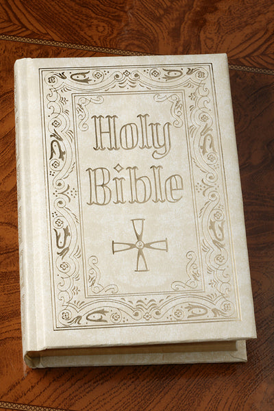 White St Joseph Catholic Family Bible-NAB
