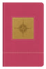 KJV Go-Anywhere Study Bible-Primrose Pink Compass Indexed LIMITED QUANTITIES AVAILABLE