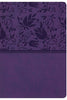 KJV Super Giant Print Reference Bible-Purple LeatherTouch