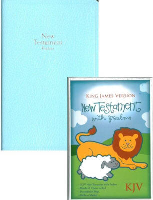KJV Blue Baby Bible Tiny Pocket New Testament