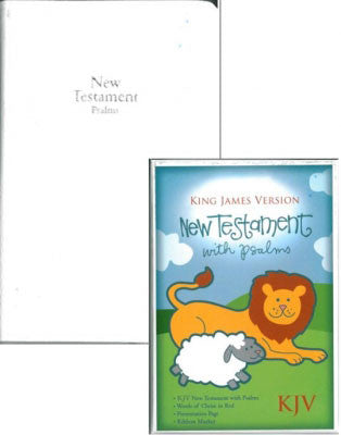 KJV White Baby Bible Tiny New Testament