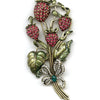 Sweet Strawberries Statement Brooch Pin