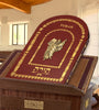 Illustrated Torah-Burgundy Bonded Leather