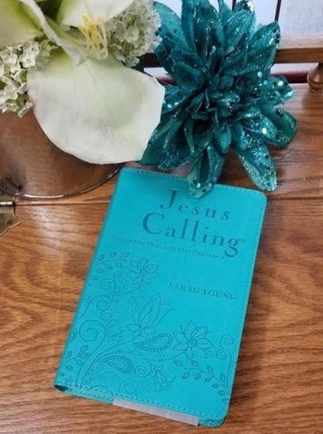 Jesus Calling Devotional Compact -Teal Edition ~