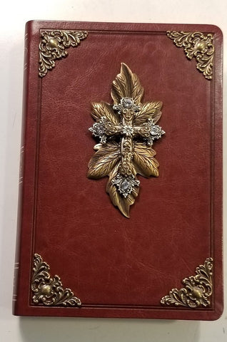 KJV Walk in The Woods Large Print Jeweled Bible - Brown - Limited Quantities Available