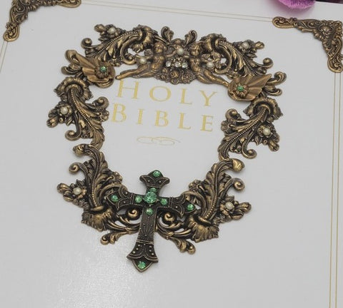 NIV Jeweled Heartfelt Family Keepsake Bible
