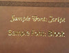 KJV Giant Print Sword Study Bible, Genuine Leather Burgundy