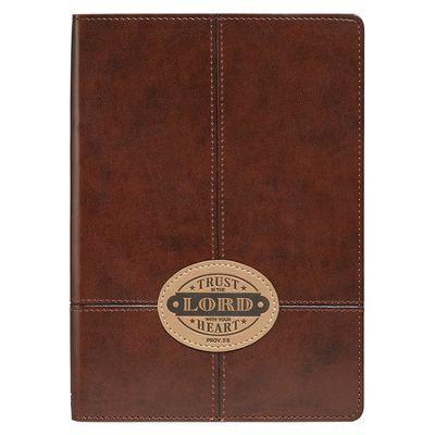Trust in the Lord Journal - Brown - Limited Quantities Available