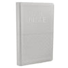 KJV White Standard Indexed Bible Textured