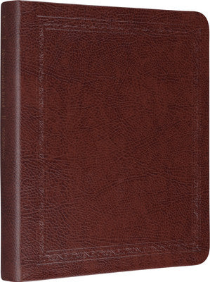 ESV Journaling Bible (Mocha, Threshold Design)