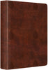 ESV Single Column Journaling Bible (TruTone, Chestnut, Leaves Design)- Limited Quantities Available.