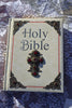 NCV Catholic Family Bible-St Joseph Large Print Ivory with Brass Stampings and Red Stones