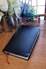 NIV Comfort Print Thinline Reference Bible, Bonded Leather, Black, Indexed