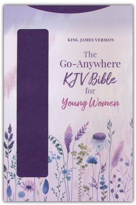 Go-Anywhere KJV Bible for Young Women - Plum Patch