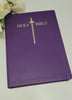 KJVER Sword Large Print Holy Bible, Imitiation Leather, royal purple - INDEXED