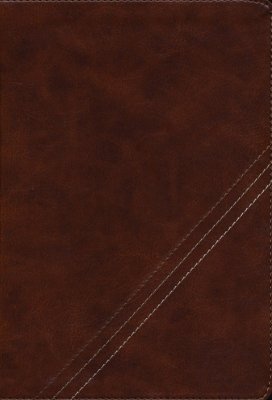 NKJV Word Study Reference Bible, Comfort Print--soft leather-look, brown (Indexed)