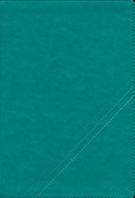 NKJV Word Study Reference Bible, Comfort Print--soft leather-look, turquoise