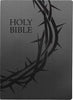 KJVER Large Print Holy Bible, Imitiation Leather, Black