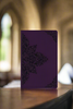 ESV Large Print Value Thinline Bible-Lavender Filigree Design TruTone