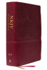 NKJV Study Bible (Full-Color) (Comfort Print)-Cranberry Leathersoft