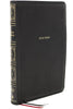 NKJV Thinline Bible/Giant Print (Comfort Print)-Black Leathersoft Holy Bible, New King James Version