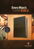 NLT Every Man's Bible-East West Grey LeatherLike
