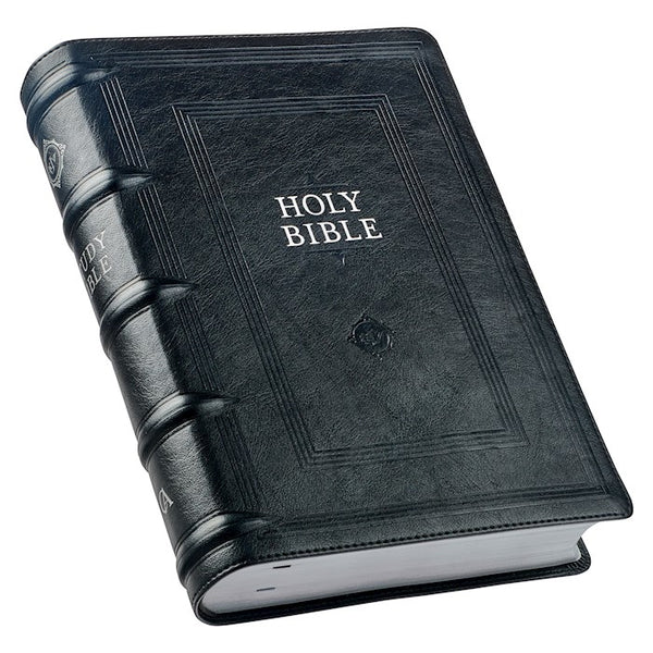 KJV Study Bible-Faux Leather-Black