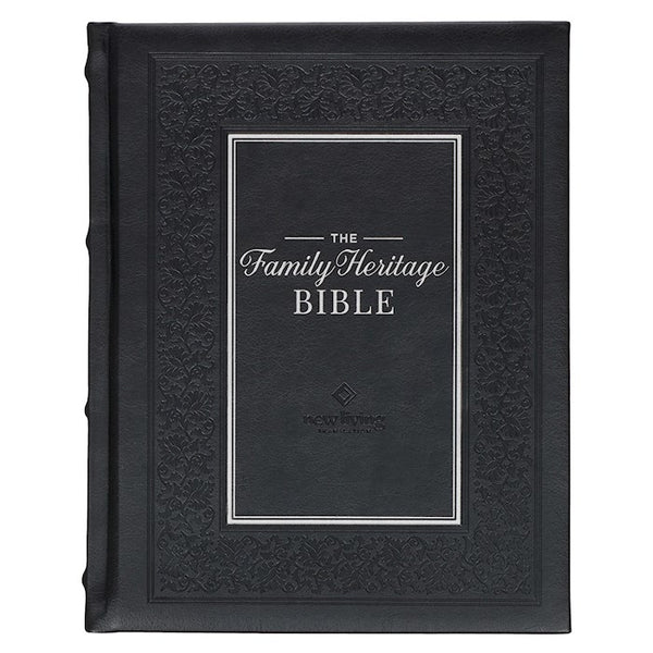 NLT Family Heritage Bible-Black Hardcover