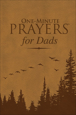 One-Minute Prayers For Dads-Brown Milano Softone