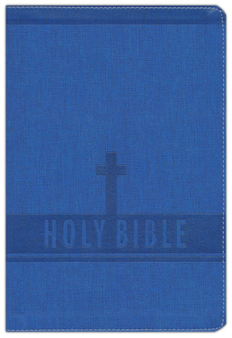 NIV Bible For Kids (Comfort Print)/Large Print-Blue Leathersoft