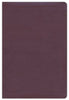 NIV Thinline Reference Bible Large Print Burgundy Bonded Leather