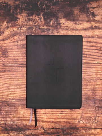 ESV The Jesus Bible-Black Leathersoft