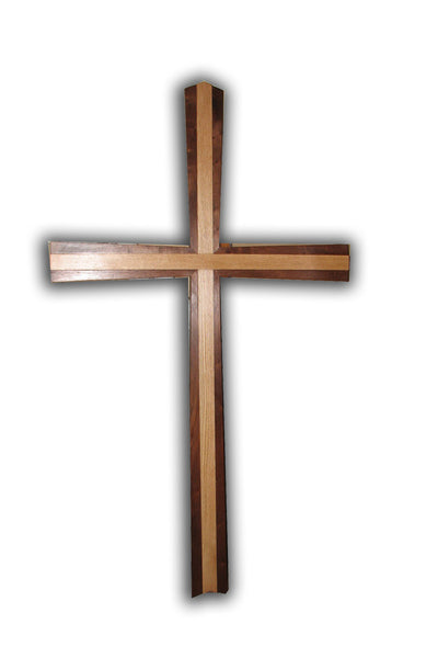 5 ft Hardwood Disciple Cross IN STOCK- ONLY 1 -no lead time