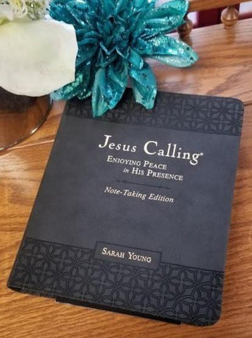 Jesus Calling Note-Taking Edition, Enjoying Peace in His Presence Black ~ WAS $24.99 NOW
